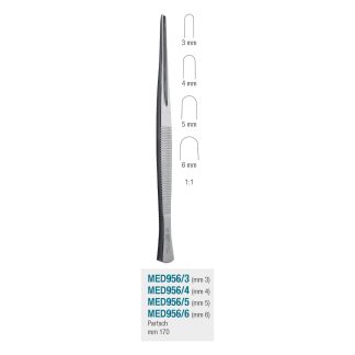 med956#6-medesy-bone-chisel-partsch-grooved-no.-6-6mm-170mm-2 Medesy Bone Chisel Partsch Grooved No. 6 6mm 170mm